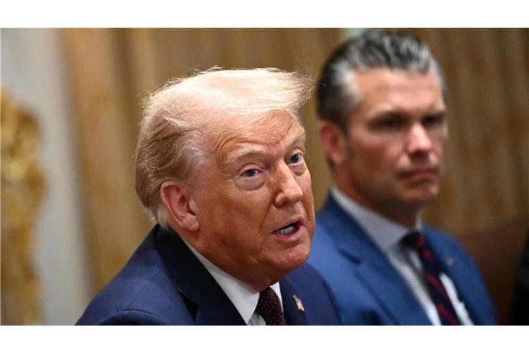 US-Präsident Trum will die Todesstrafe für Morde in Washington. (Archivbild)