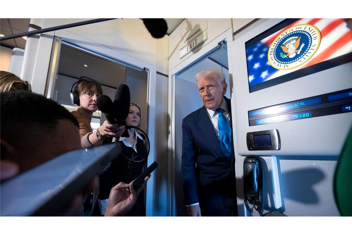 Trump: Nichts gefährdet die Waffenruhe in Gaza Trump: Nichts gefährdet die Waffenruhe in Gaza