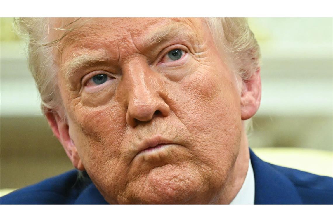 China und Trump unversöhnlich – EU-Liste für Gegenzölle US-Präsident Trump erwartet, dass China mit ihm verhandeln wird. (Archivbild)