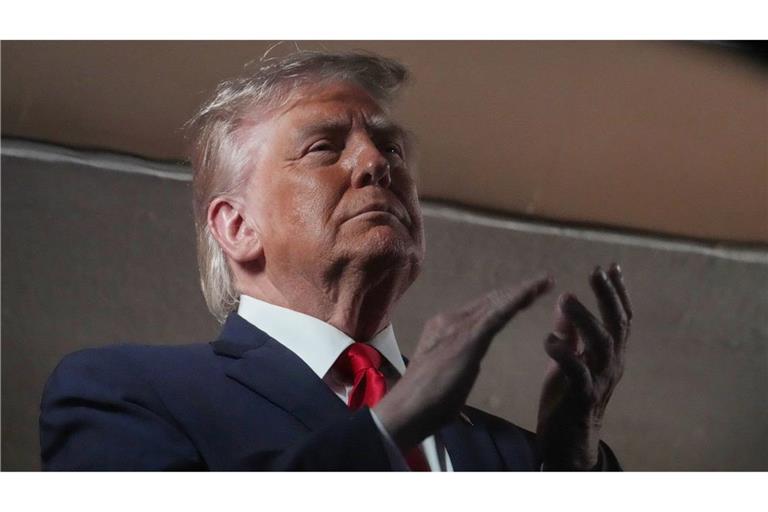 US-Präsident Trump feiert an diesem Sonntag seinen 80. Geburtstag. (Archivbild)