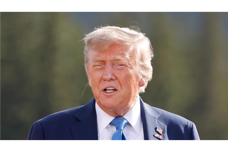 US-Präsident Trump fordert Menschen in Teheran zur Evakuierung auf.