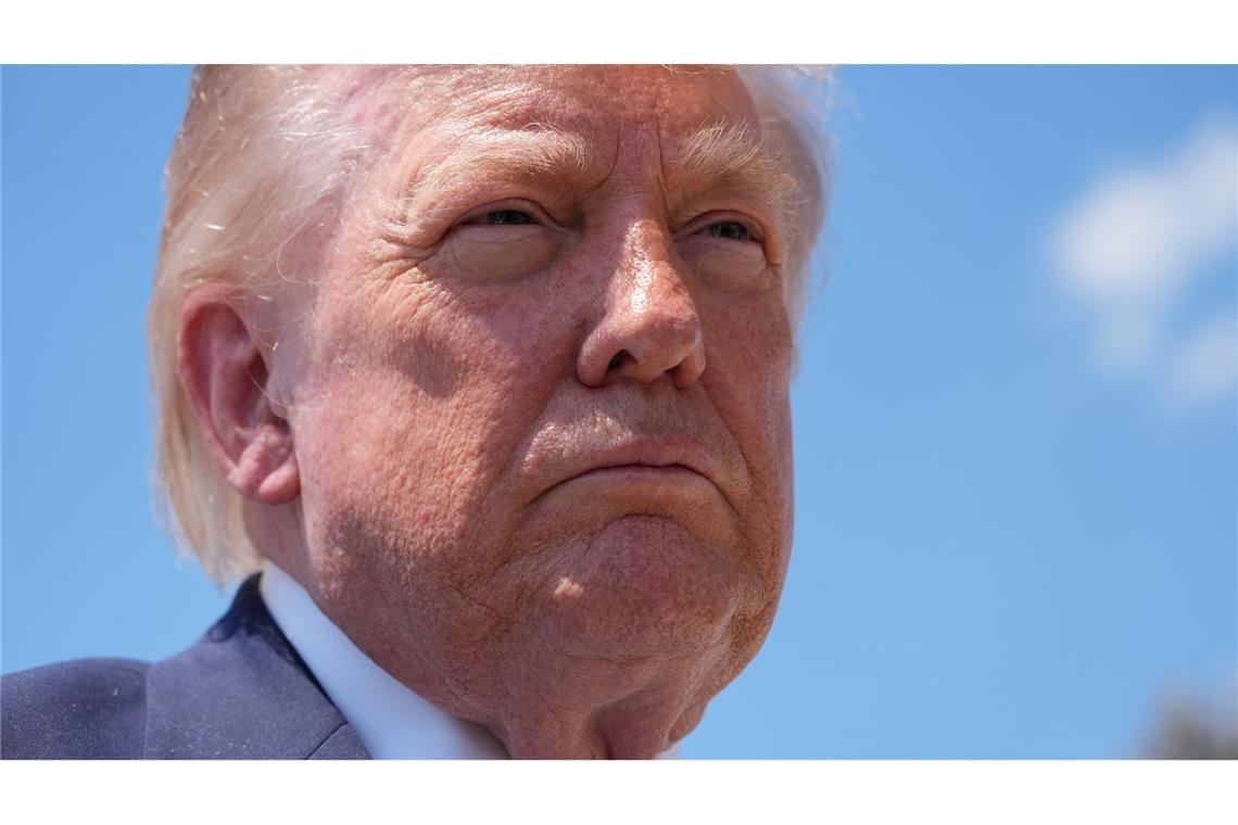 US-Präsident Trump gibt sich bezüglich der Verhandlungen mit Teheran optimistisch.