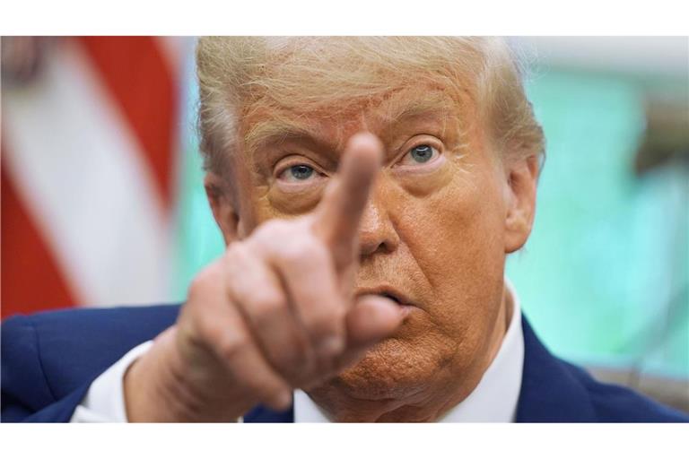 US-Präsident Trump gratuliert dem Papst.