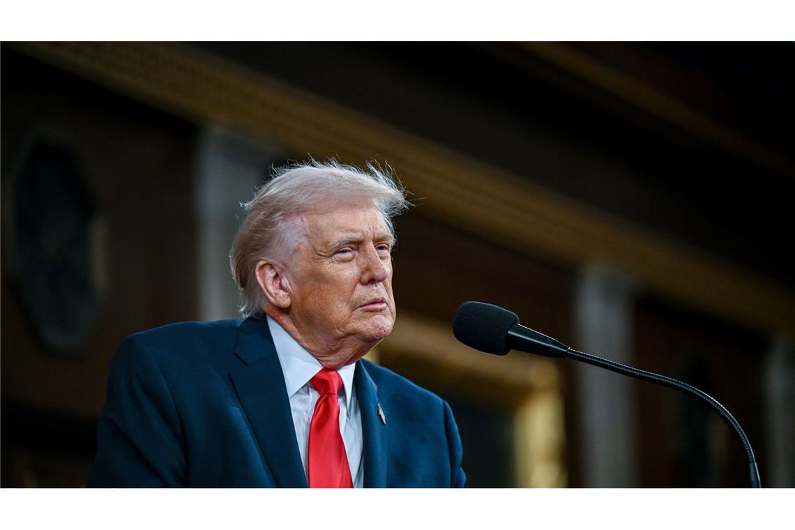 US-Präsident Trump hat dem Iran mit militärischen Maßnahmen gedroht. (Archivbild)