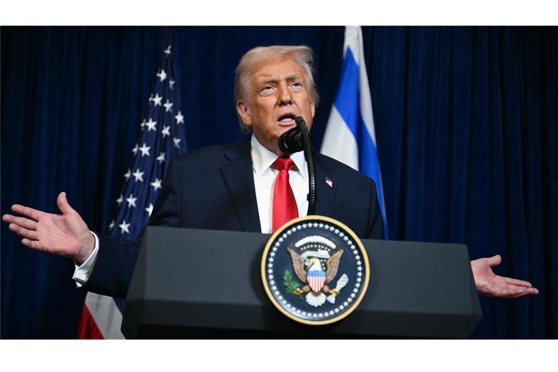 US-Präsident Trump hat unter anderem den britischen Ex-Premier Tony Blair in das Gremium berufen.