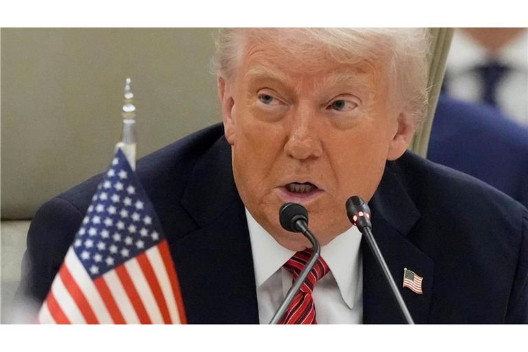 US-Präsident Trump präsentiert sich beim Thema der israelisch-arabischen Beziehungen als Friedensstifter.