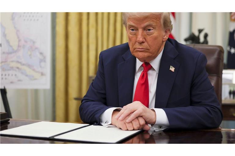 US-Präsident Trump sorgt im Ausland weiter für Empörung.