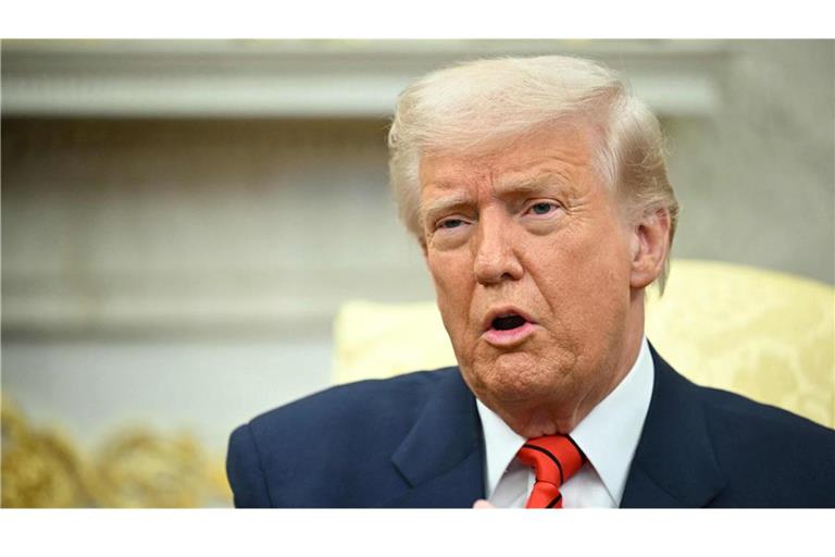 US-Präsident Trump spielt die Lage herunter. (Archivbild)