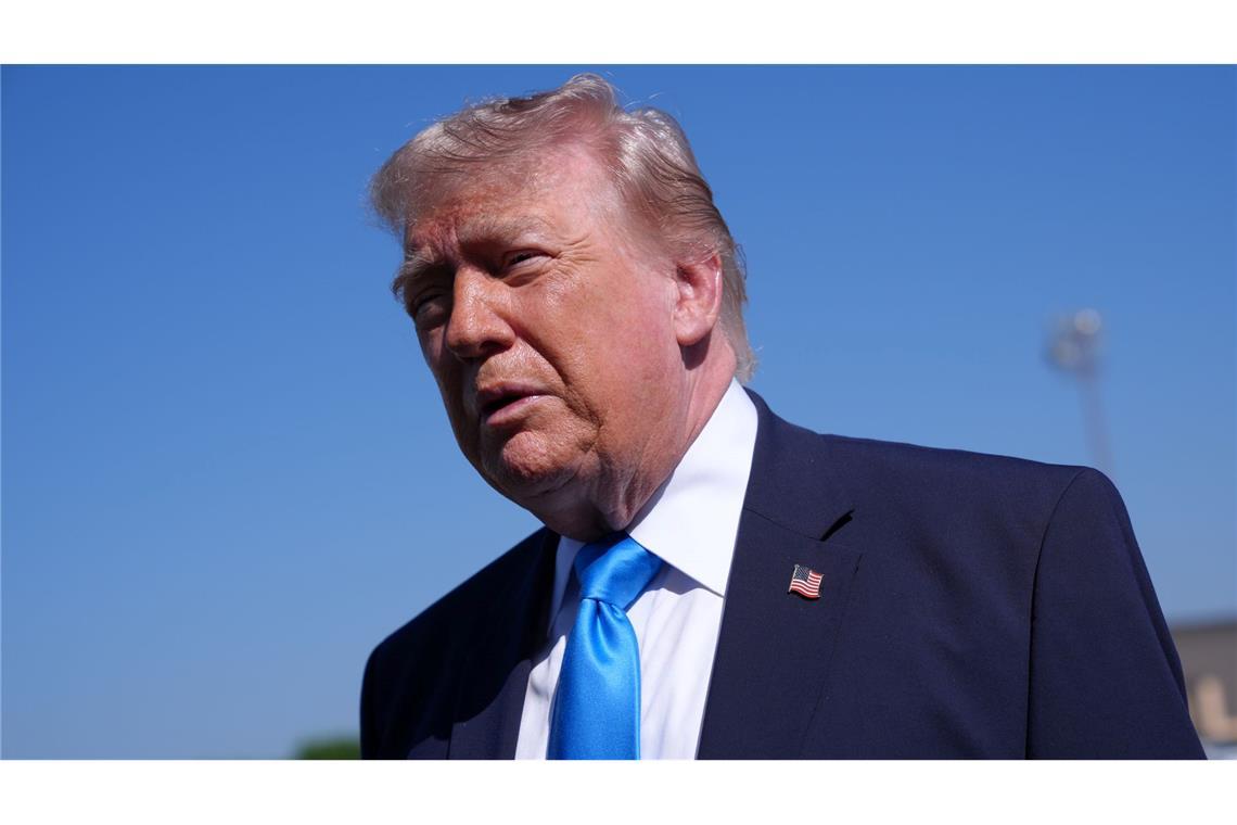 US-Präsident Trump spricht seit Tagen von einer kurz bevorstehenden Einigung. (Archivbild)