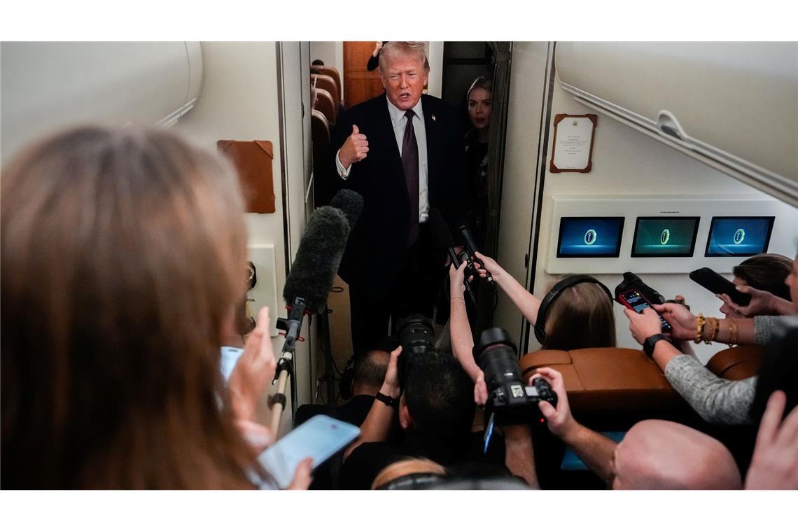 Trump: "Der Iran will verhandeln"