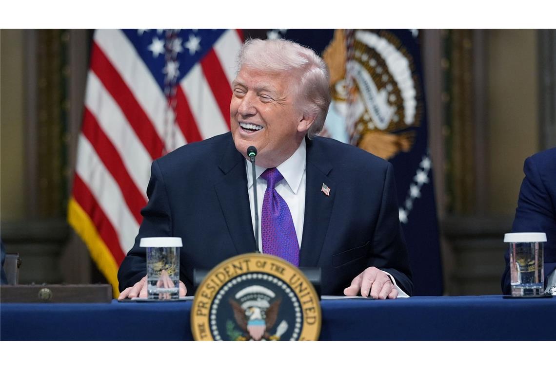 US-Präsident Trump verpflichtet Tech-Konzerne zu eigener Stromproduktion für Rechenzentren.