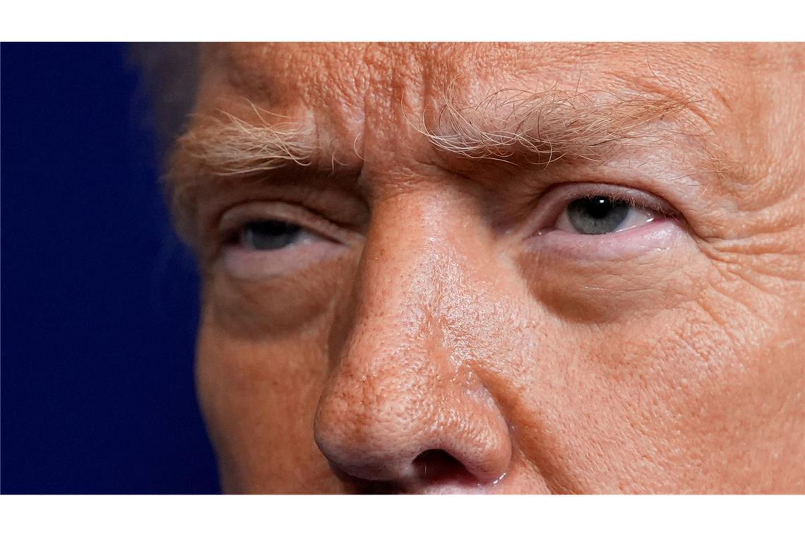 US-Präsident Trump warnt den Iran.