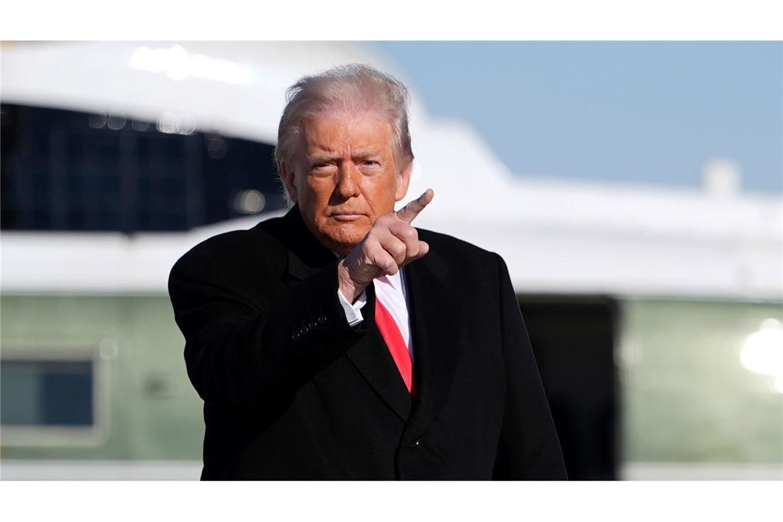 US-Präsident Trump warnt die Staatsführung im Iran vor der Hinrichtung von Teilnehmern der jüngsten Massenproteste.