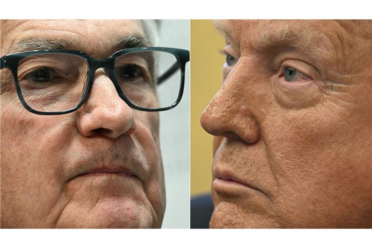 US-Präsident Trump will US-Notenbank-Chef Powell nun doch nicht feuern.