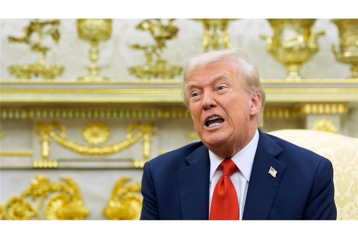 Venezolanerin María Corina Machado erhält Friedensnobelpreis US-Präsident Trump wünscht sich einen Nobelpreis.