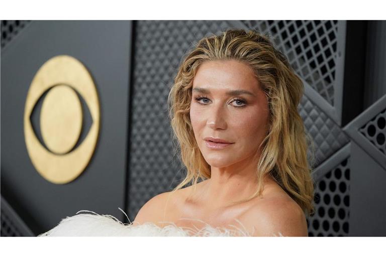 US-Sängerin Kesha kritisiert Weißes Haus für Nutzung ihres Songs "Blow". (Archivbild)