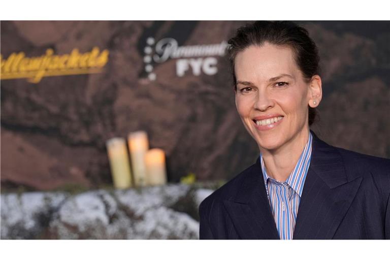 US-Schauspielerin Hilary Swank regt Spekulationen über eine weitere Schwangerschaft an. (Archivbild)
