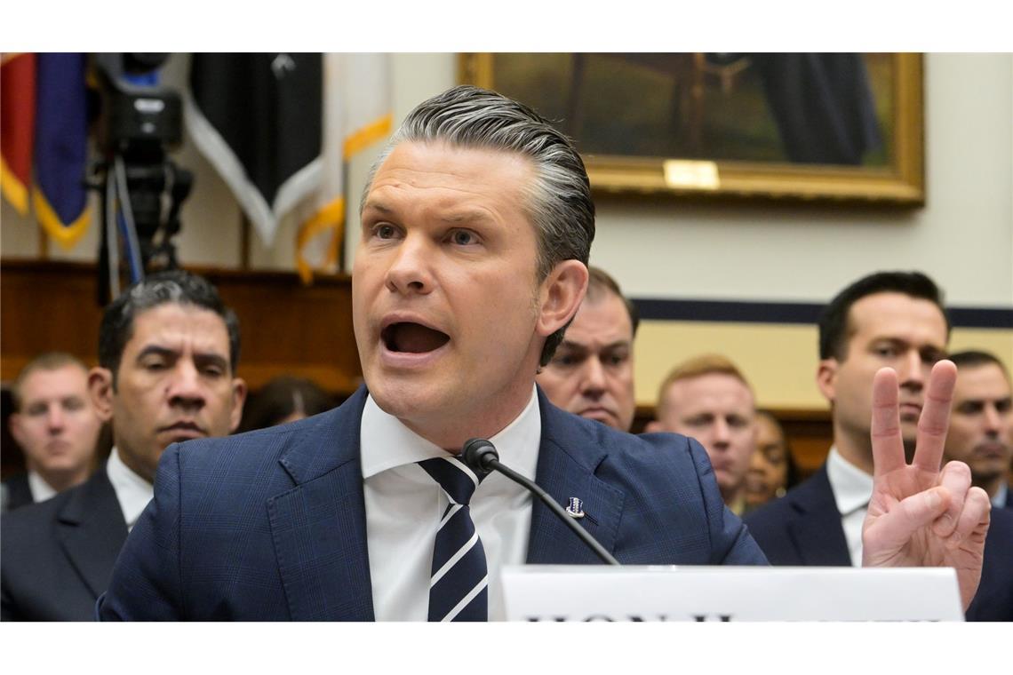US-Verteidigungsminister Hegseth legt ein Kriegsgesetz anders aus als der Wortlaut es hergibt. (Archivfoto)