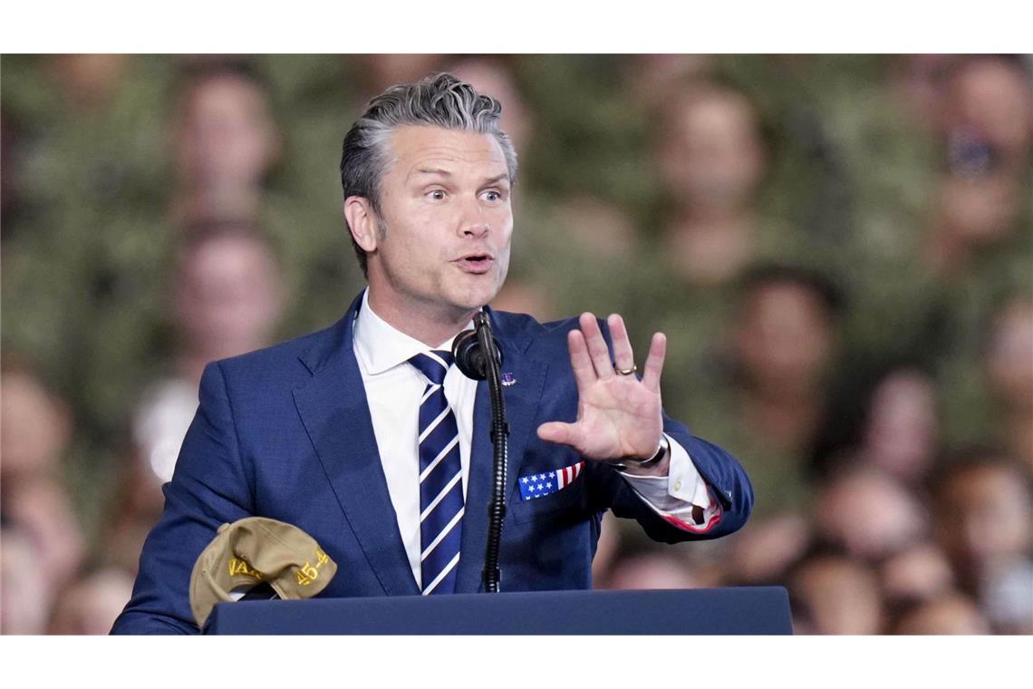 US-Verteidigungsminister Pete Hegseth hat eine Militäroperation in der Karibik angekündigt (Archivbild).