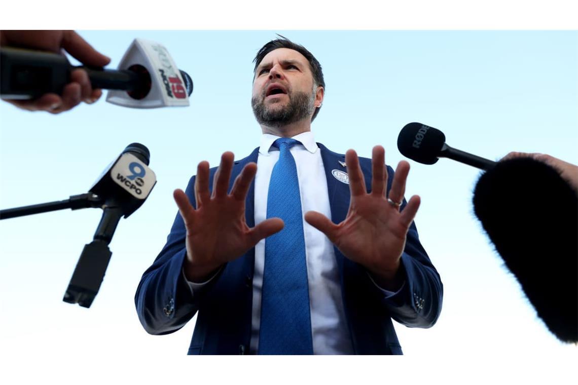 US-Vizepräsident JD Vance hat Zweifel an der geplanten Live-Übertragung der Hinrichtung eines verurteilten Attentäters. (Archivbild)