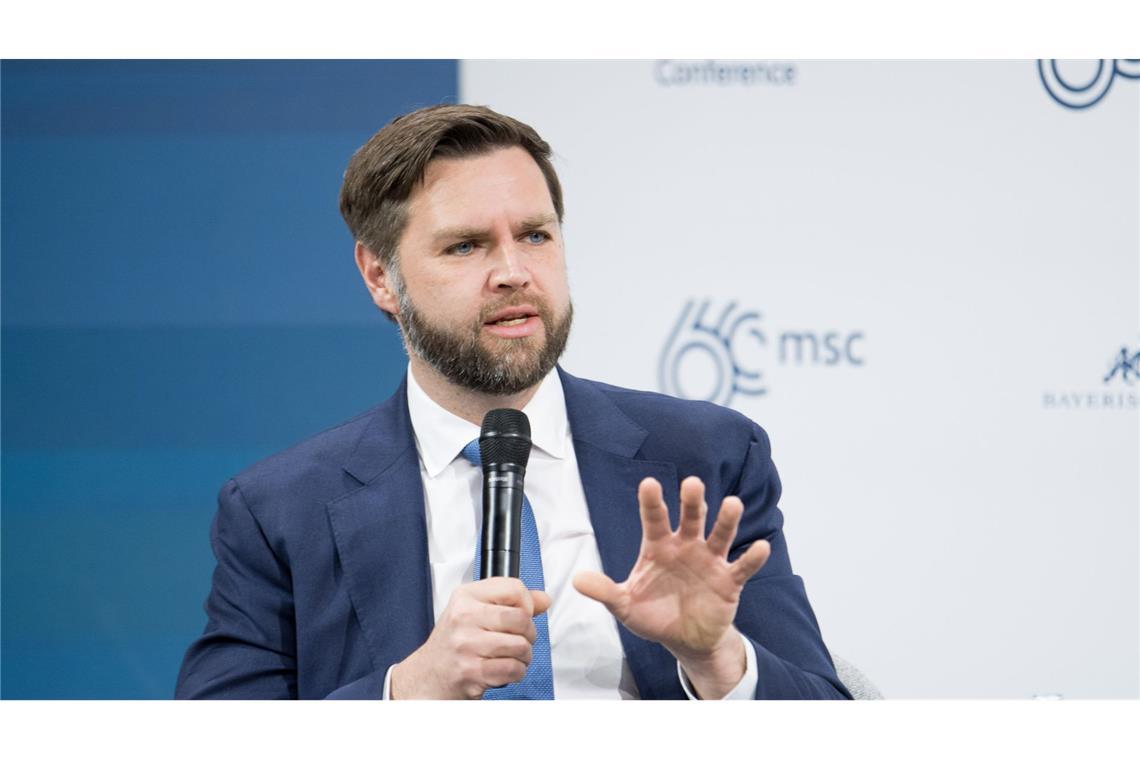 US-Vizepräsident Vance kommt zur Münchner Sicherheitskonferenz US-Vizepräsident J.D. Vance kommt nach Deutschland (Archivbild).