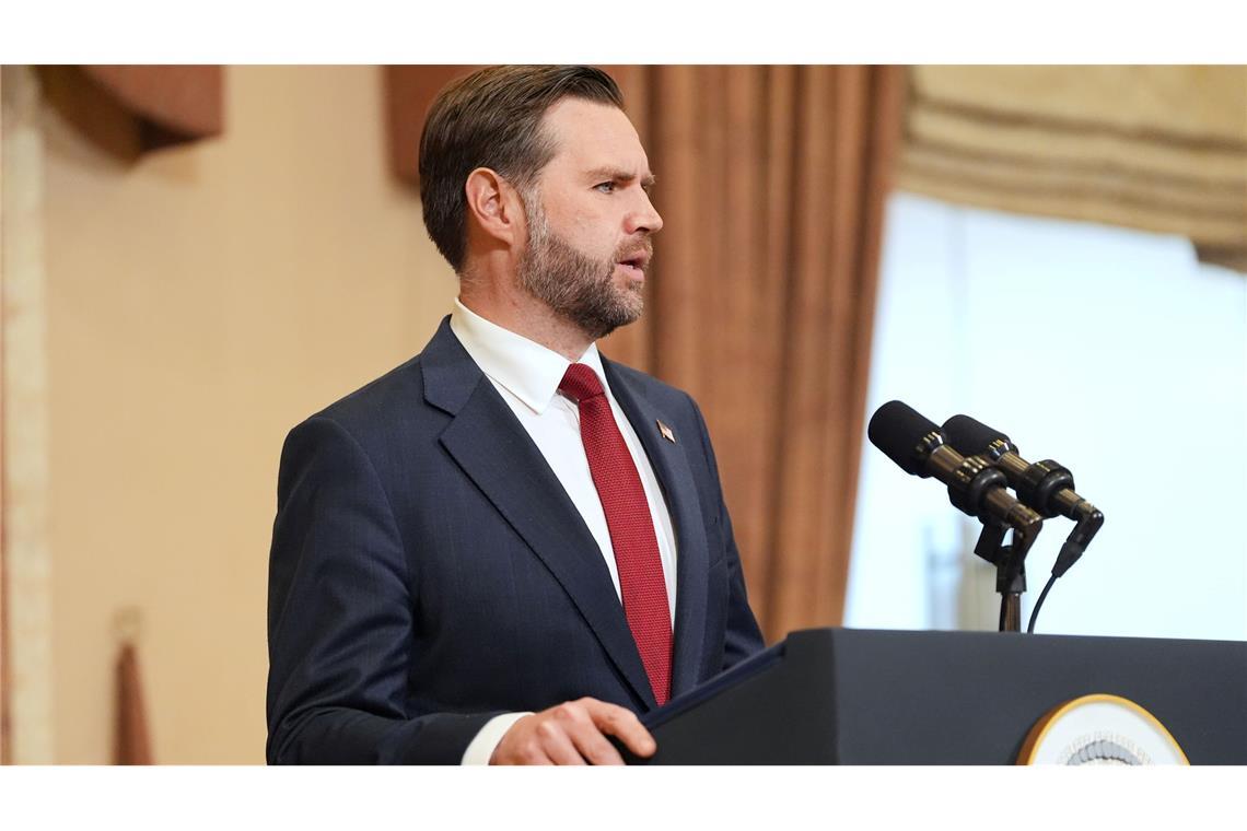 US-Vizepräsident Vance leitete die amerikanische Delegation bei den Gesprächen mit dem Iran.