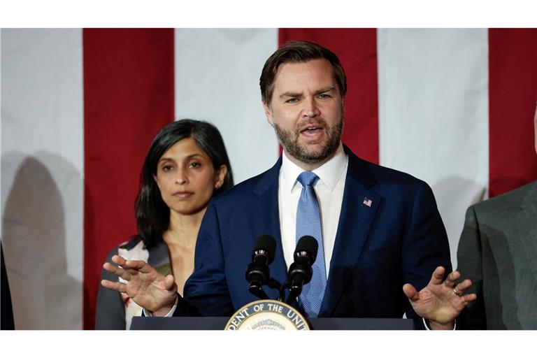 US-Vizepräsident Vance will mit seiner Frau nach Grönland reisen. (Archivbild)