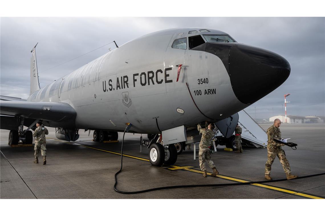 USA melden den Verlust eines Tankflugzeugs (Archivbild).