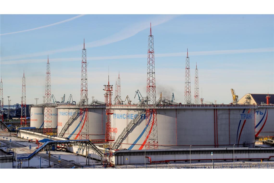 Ust-Luga am Finnischen Meerbusen ist wichtig für die Öl- und LNG-Exporte Russlands. (Archivbild)