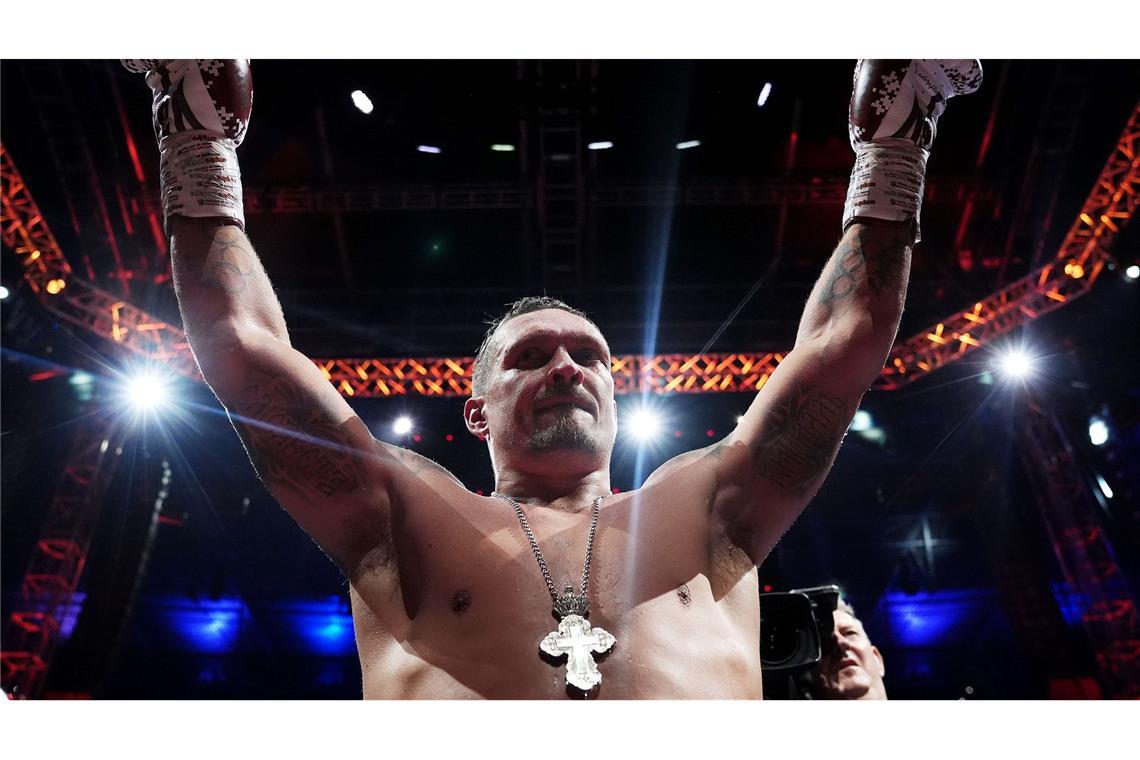 Endgültig "Legende": Usyk feiert nächsten K.-o.-Sieg