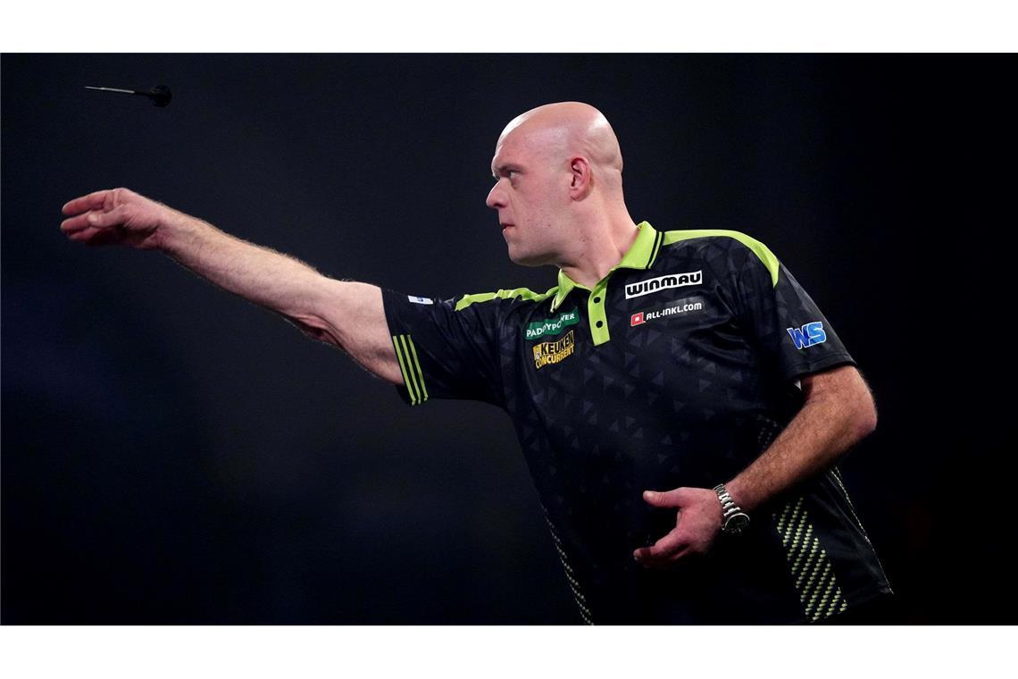 Van Gerwen präsentiert sich in exzellenter Form.