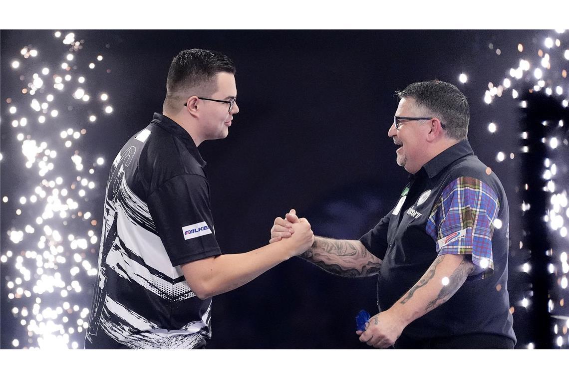 Van Veen und Anderson spielten ein Weltklasse-Match.