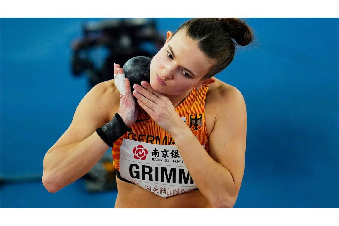 Heß und Grimm bei Leichtathletik-WM hinter Podium Vanessa Grimm belegt im Fünfkampf Platz vier.