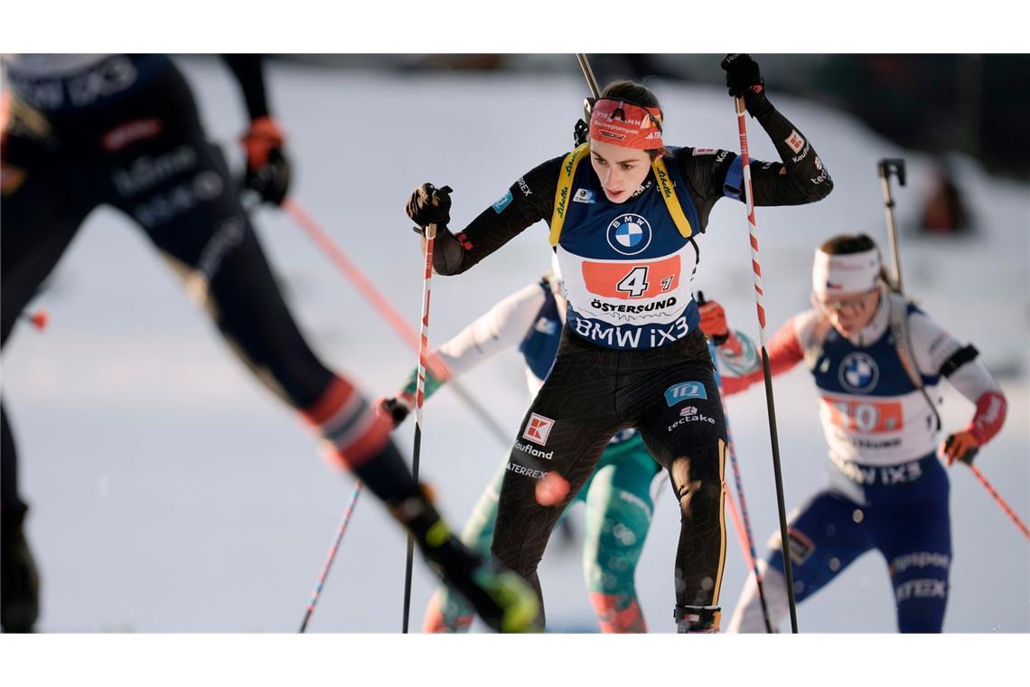 Vanessa Voigt holt die halbe Olympia-Norm.