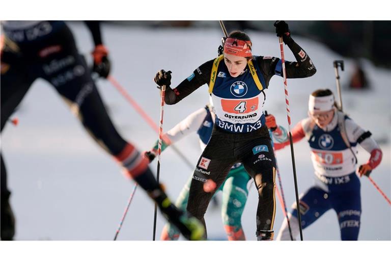 Vanessa Voigt holt die halbe Olympia-Norm.