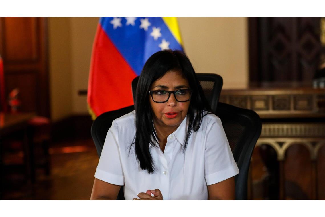 Venezuelas Vizepräsidentin Delcy Rodríguez. (Archivbild)