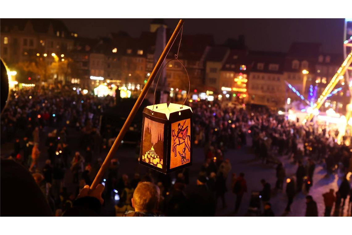 Bilder des Tages Veranstaltungen zum Martinstag in Thüringen