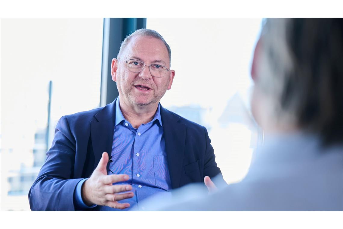 Verdi-Chef Frank Werneke: "Es ist da eine sehr kämpferische Stimmung."