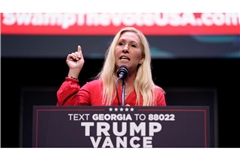 Vergangenes Jahr machte die Hardlinerin noch eifrig Wahlkampf für Trump. (Archivbild)