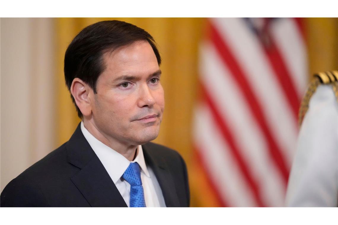 US-Außenminister: Entwicklungshilfe durch USAID beendet Verkündet das offizielle Ende von Auslandshilfen durch USAID: Außenminister Marco Rubio. (Archivbild)