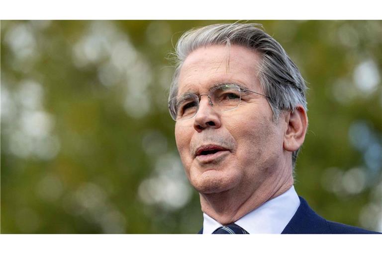 Verkündet schärfe US-Sanktionen gegen Russland: US-Finanzminister Scott Bessent. (Archivbild)