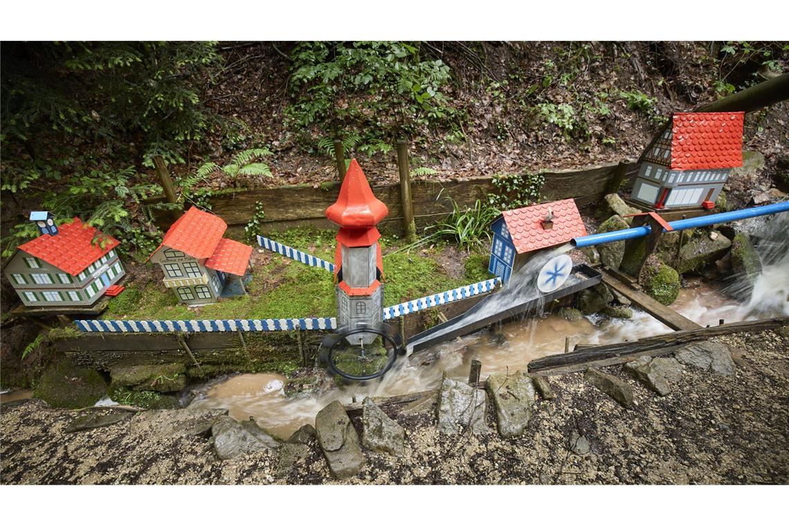 Die Wasserspiele der Schelmenklinge sind zurück Versteckt im Schwäbischen Wald: die Wasserspiele der Schelmenklinge. (Archivbild)