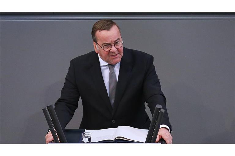 Verteidigungsminister Boris Pistorius