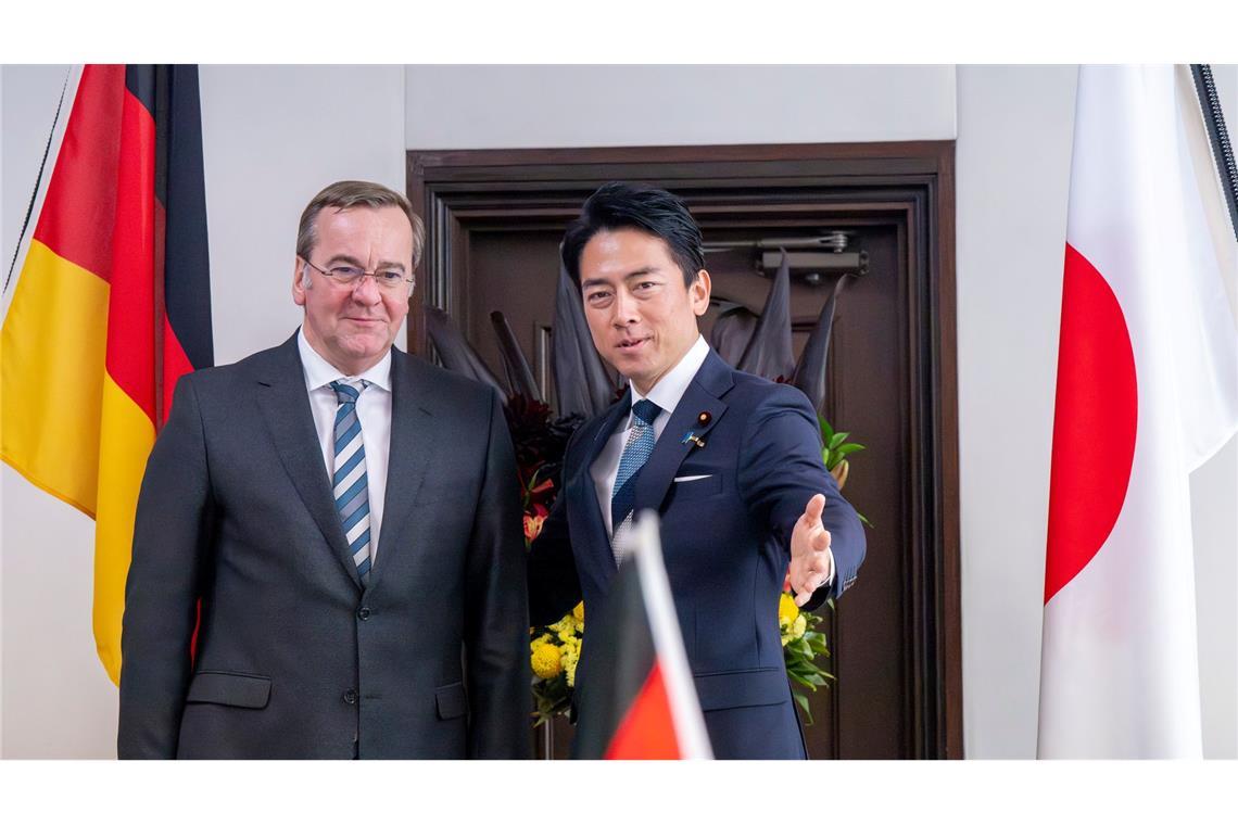 Verteidigungsminister Boris Pistorius (SPD) in Japan