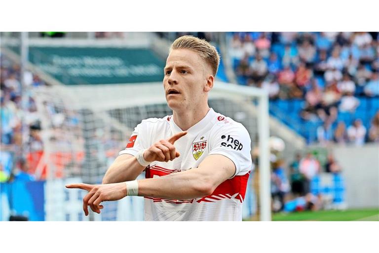 VfB-Offensivspieler Chris Führich bietet