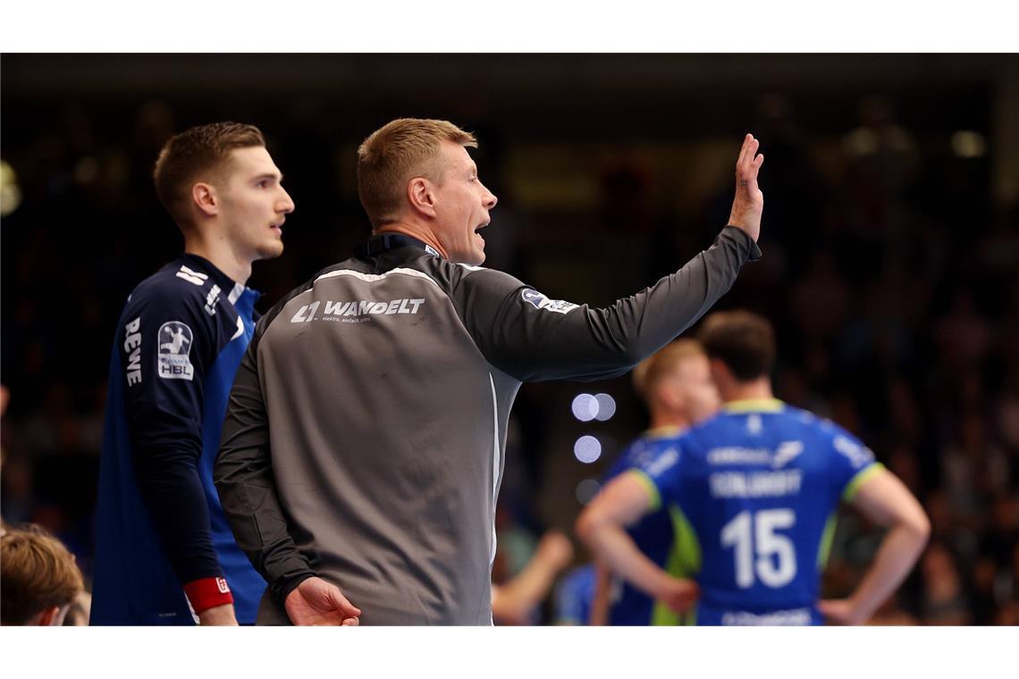 Göppinger Handballer bekommen Grenzen aufgezeigt VfL-Coach Gudjon Valur Sigurdsson konnte hochzufrieden sein.