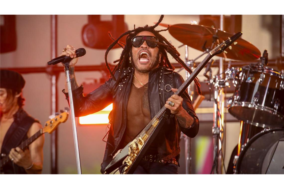 Rockstar Lenny Kravitz hat gute Erinnerungen an Deutschland Viel Training um fit zu sein