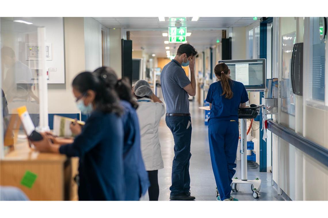 Britische Klinikbeschäftigte berichten von Ratten und Mäusen Viele Beschäftigte berichten von miserablen Zuständen in den Krankenhäusern. (Archivbild)