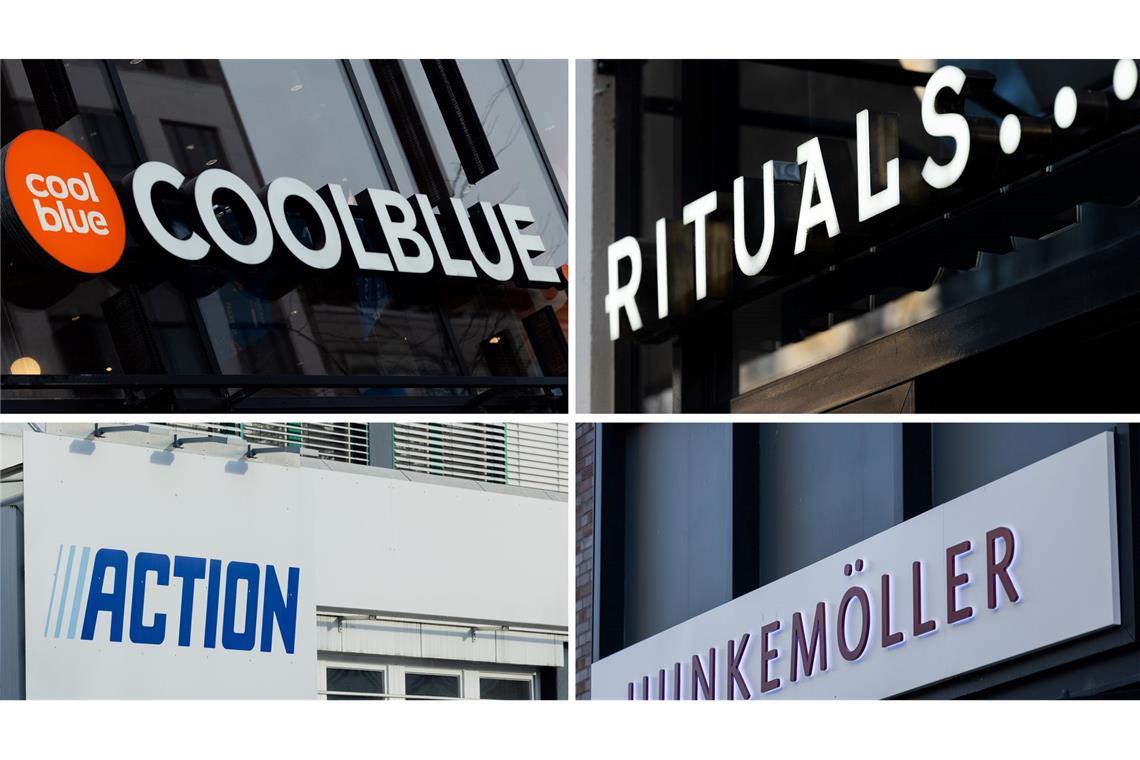 Viele Einzelhandelsunternehmen aus den Niederlanden sind in Deutschland aktiv.