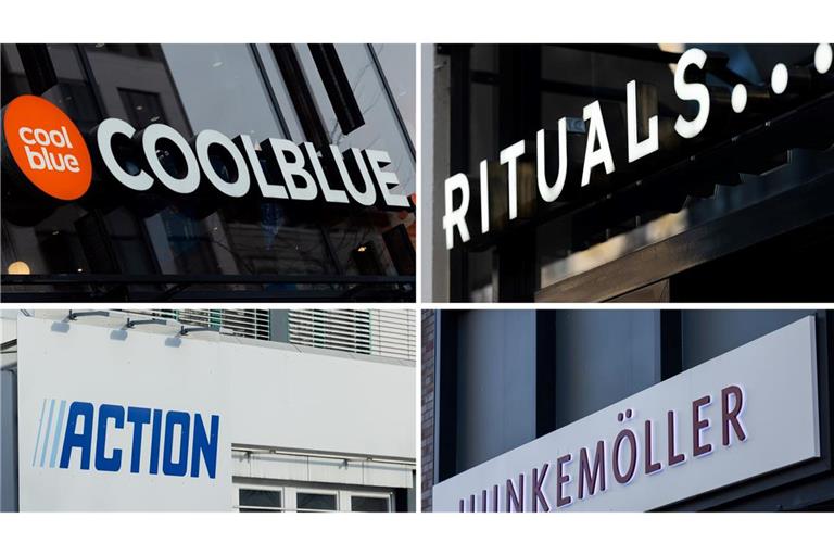 Viele Einzelhandelsunternehmen aus den Niederlanden sind in Deutschland aktiv.